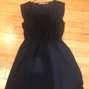 LC Lauren Conrad Navy Dress